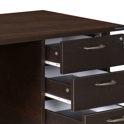 Nilkamal Maximus 4 ft Office Table (New Wenge)
