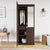 Nilkamal Riva 2 Door Wardrobe with Mirror (New Wenge)