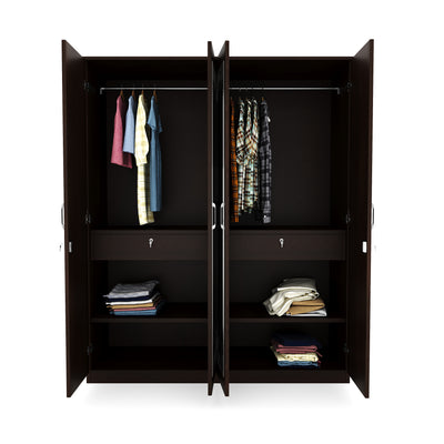 Nilkamal 4 door wardrobe deals