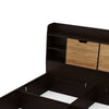 Nilkamal Riva Queen Bed With Storage (Wenge)
