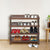 Nilkamal Multirack 04 (Mangowood / Dark Brown)