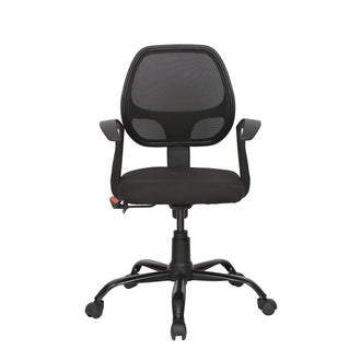 Nilkamal Mustang Mid Back Mesh Office Chair (Black)