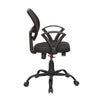Nilkamal Mustang Mid Back Mesh Chair (Black)