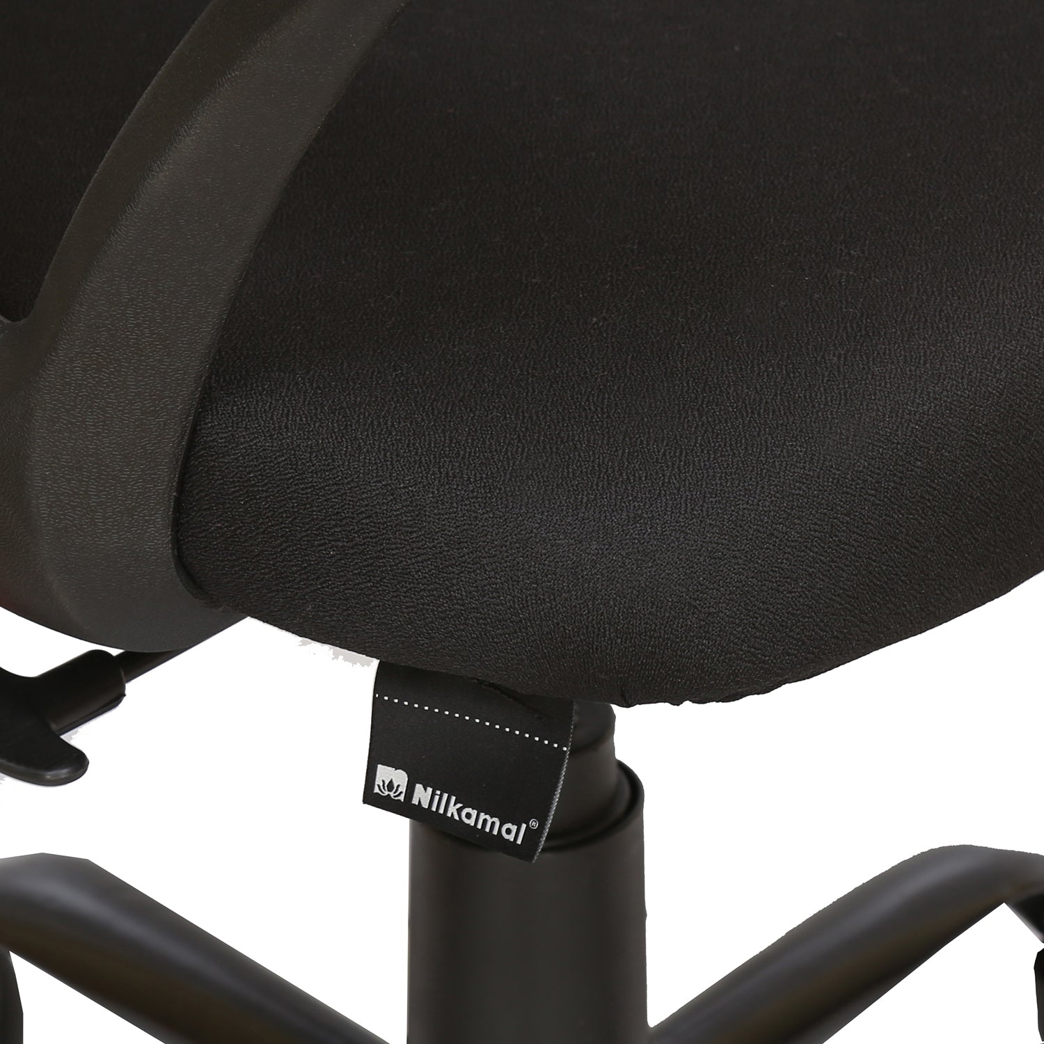 Nilkamal Mustang Mid Back Mesh Chair (Black)