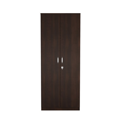 Nilkamal Willy 2 Door without Mirror Wardrobe (New Wenge)