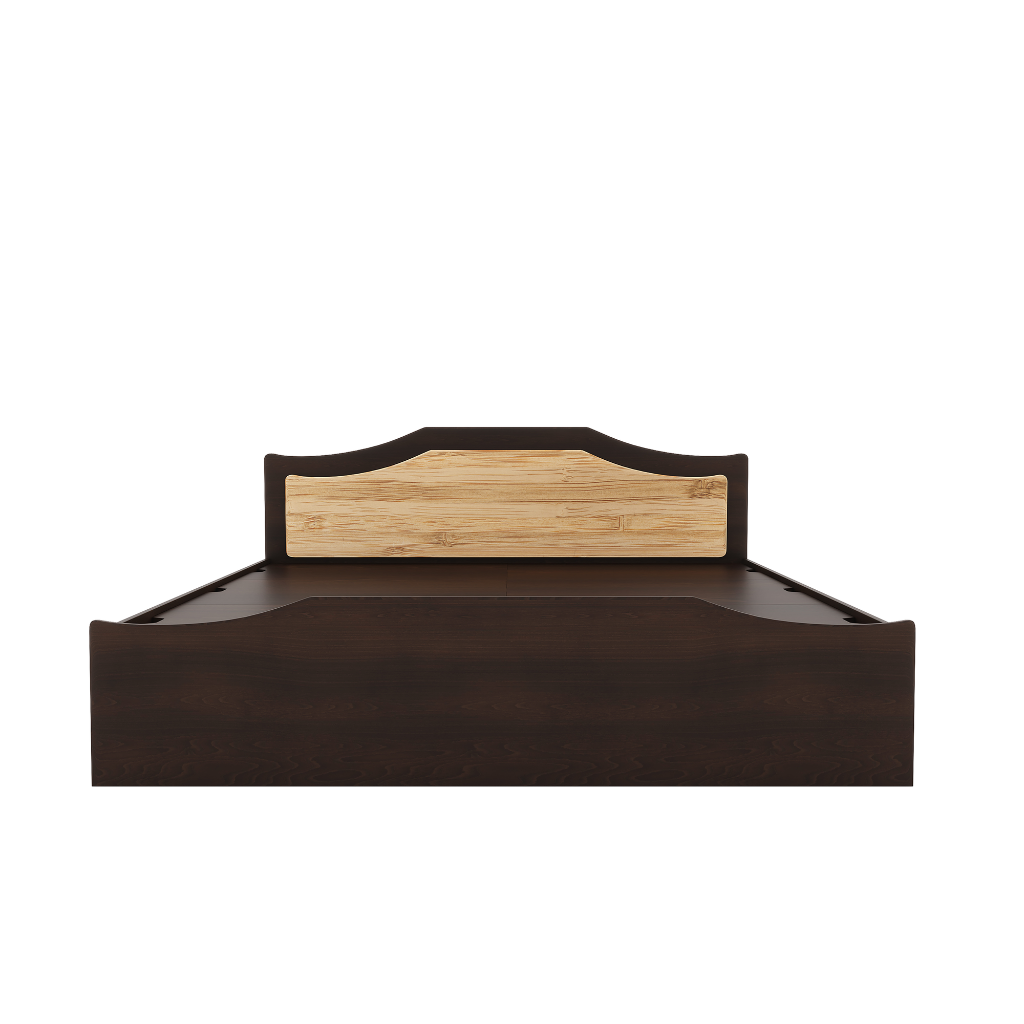 Nilkamal Willy King Bed With Storage (Wenge & Sonama Oak)