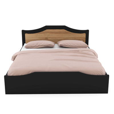 Nilkamal Willy Queen Bed With Storage (Wenge & Sonama Oak)