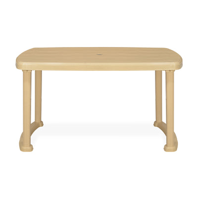 Nilkamal Mega Dinning Table (Marble Beige)