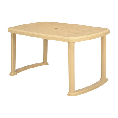 Nilkamal Mega Dinning Table (Marble Beige)