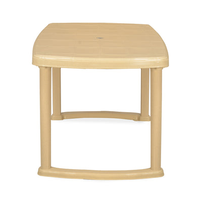 Nilkamal Mega Dinning Table (Marble Beige)