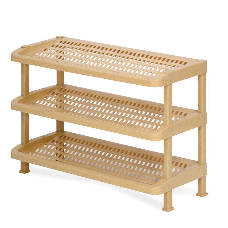 Nilkamal Multipurpose Rack 03 Marble Beige Nilkamal Furniture