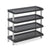 Nilkamal Multirack 04 (Charcoal Grey / Granite Black)