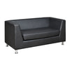 Nilkamal Russo 2 Seater Sofa (Cola Black)