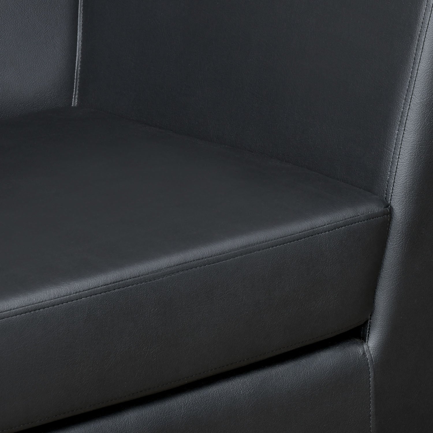 Nilkamal Russo 2 Seater Sofa (Cola Black)