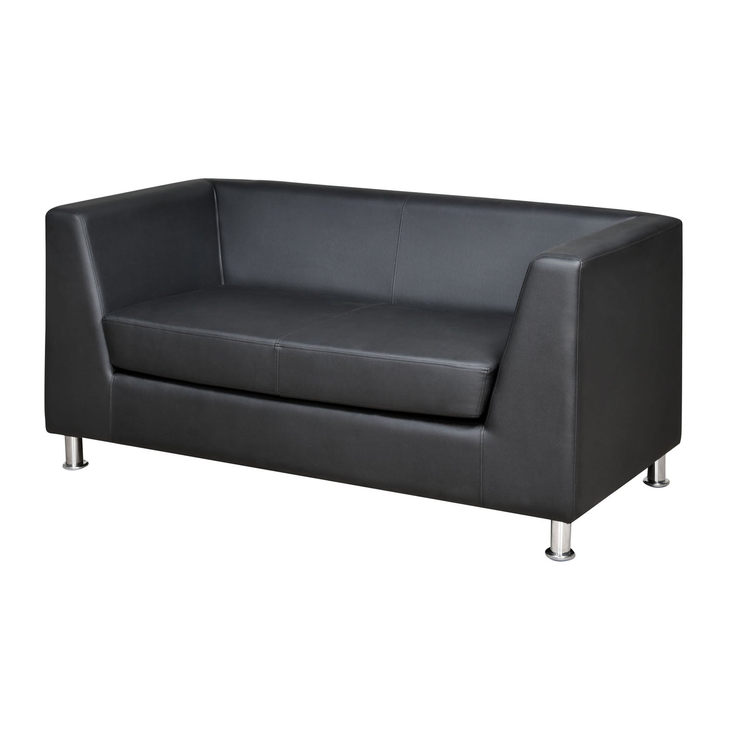 Nilkamal Russo 2 Seater Sofa (Cola Black)