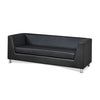 Nilkamal Russo 3 Seater Sofa (Black)