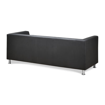 Nilkamal Russo 3 Seater Sofa (Black)