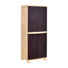 Nilkamal Freedom Big 6 (FB6) Plastic Storage Cabinet (Weather Brown /  Biscuit)