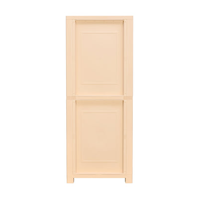 Nilkamal Freedom Big 6 (FB6) Plastic Storage Cabinet (Weather Brown /  Biscuit)