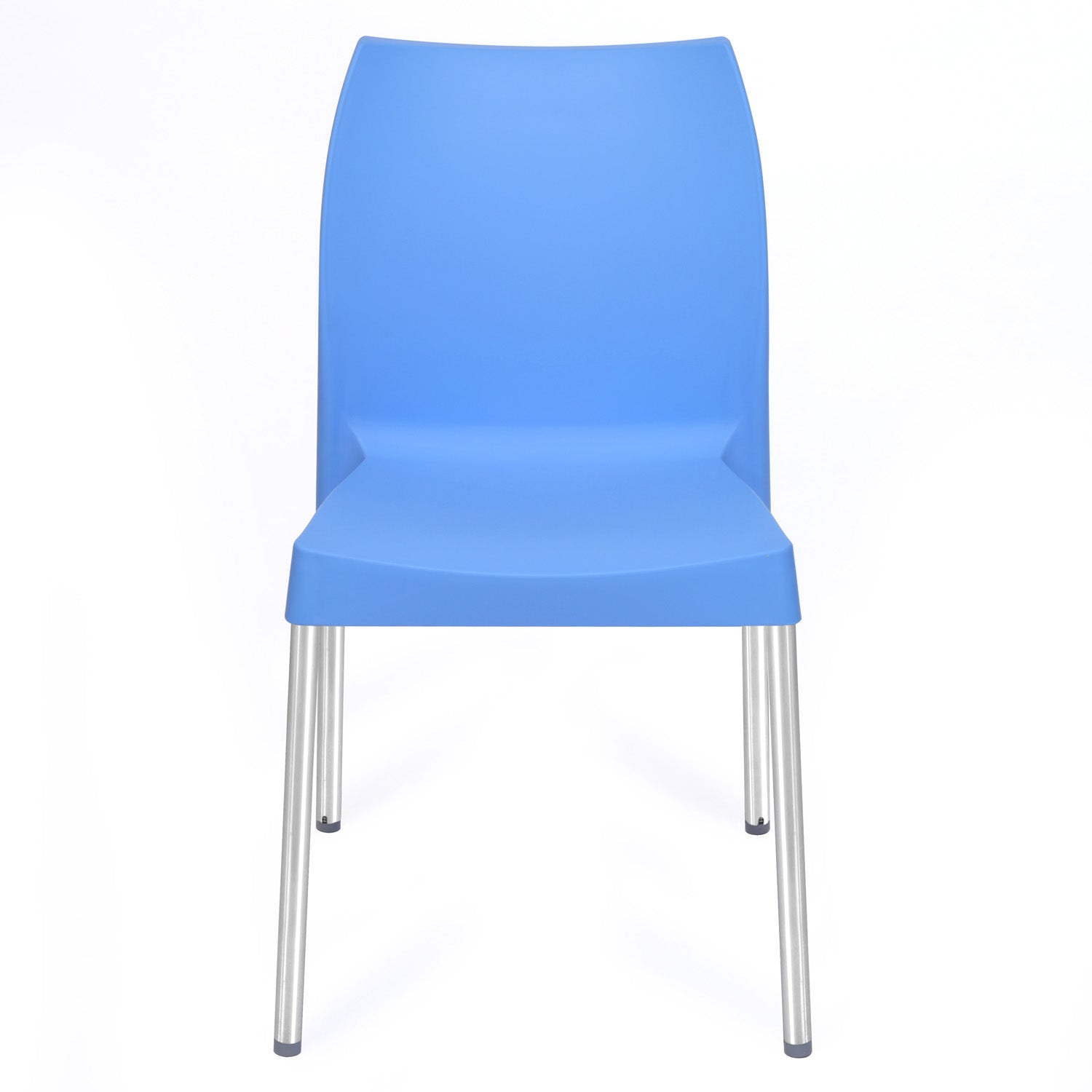 Nilkamal Novella 07 Plastic Armless Chair (Blue)
