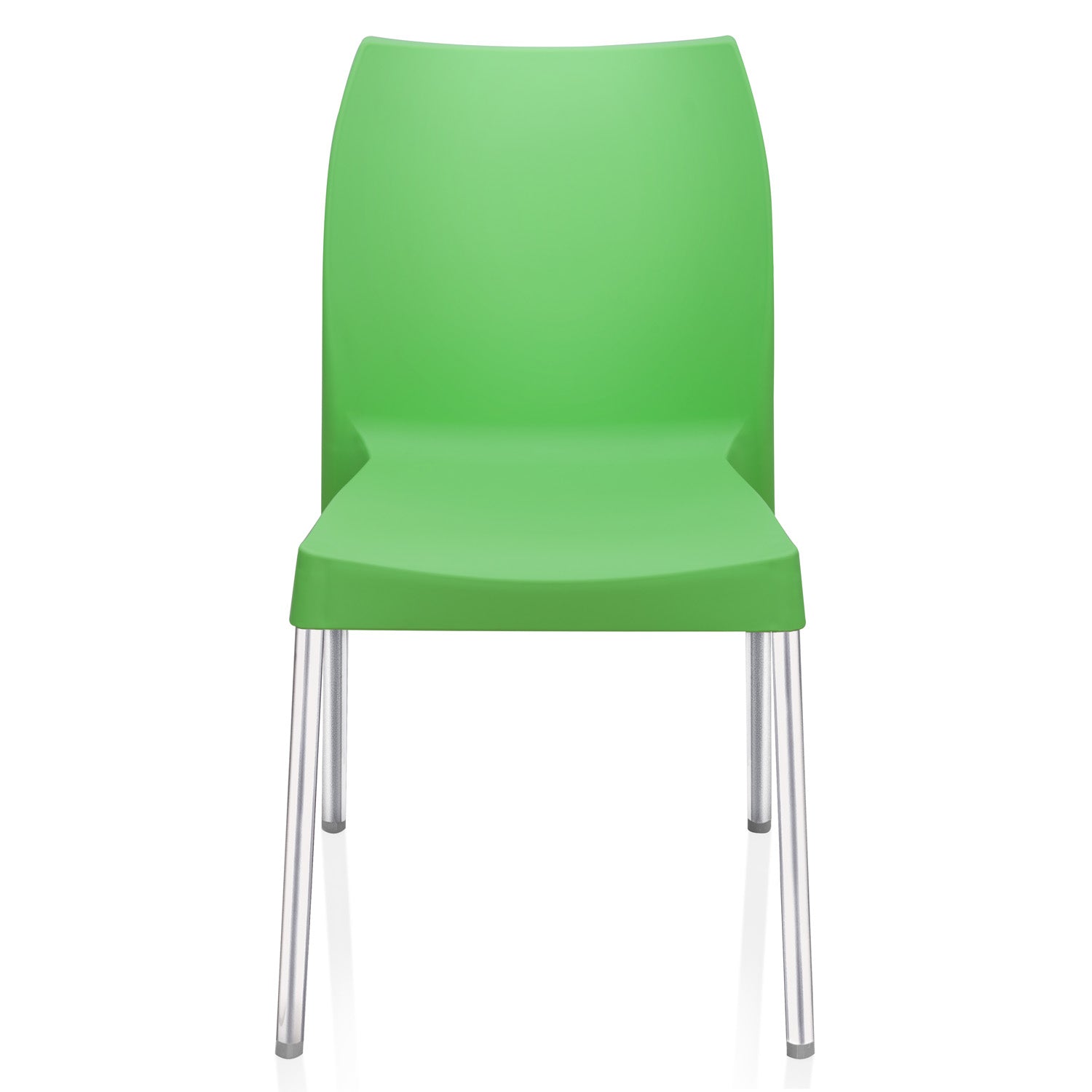 Nilkamal Novella 07 Plastic Armless Chair Green Nilkamal