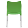 Nilkamal Novella 07 Plastic Armless Chair (Green)