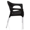 Nilkamal Novella 09 Plastic Arm Chair (Iron Black)