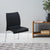 Nilkamal Novella 07 Plastic Armless Chair (Iron Black)