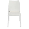 Nilkamal Novella 07 Plastic Armless Chair (Milky White)