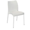 Nilkamal Novella 07 Plastic Armless Chair (Milky White)
