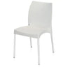 Nilkamal Novella 07 Plastic Armless Chair (Milky White)