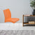 Nilkamal Novella 07 Plastic Armless Chair (Orange)