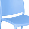 Nilkamal Novella 08 Plastic Armless Chair (Blue)