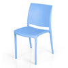 Nilkamal Novella 08 Plastic Armless Chair (Blue)