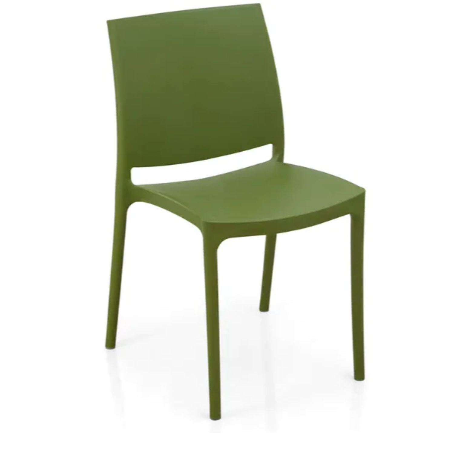 Nilkamal Novella 08 Plastic Armless Chair (Soft Green)
