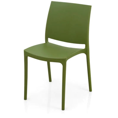 Nilkamal Novella 08 Plastic Armless Chair (Soft Green)