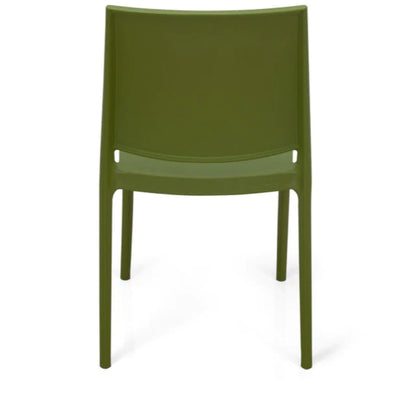Nilkamal Novella 08 Plastic Armless Chair (Soft Green)