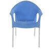Nilkamal Novella 09 Plastic Arm Chair (Blue)