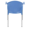Nilkamal Novella 09 Plastic Arm Chair (Blue)