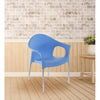 Nilkamal Novella 09 Plastic Arm Chair (Blue)