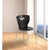 Nilkamal Novella 15 Stainless Steel Chair (Iron Black)