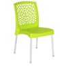 Nilkamal Novella 19 Plastic Armless Chair (Citrus Green)