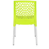 Nilkamal Novella 19 Plastic Armless Chair (Citrus Green)