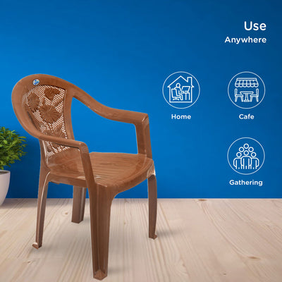 Nilkamal CHR2060 Plastic Chair with Arm