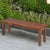 Nilkamal Camry Dining Bench (light Walnut)