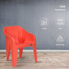 Nilkamal Eeezy Go Plastic Arm Chair (Peach)