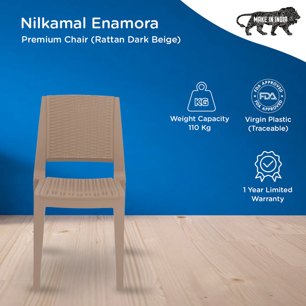 Nilkamal enamora on sale chair