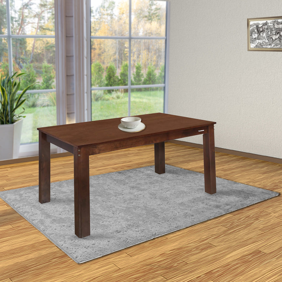 Nilkamal Garnet 6 Seater Dining Table (Wenge)