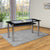 Nilkamal Jasmine 6 Seater Dining Table (Black)