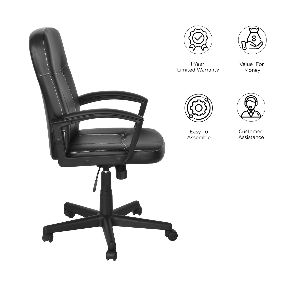 Nilkamal Mayor Mid Back Chair Nilkamal Furniture